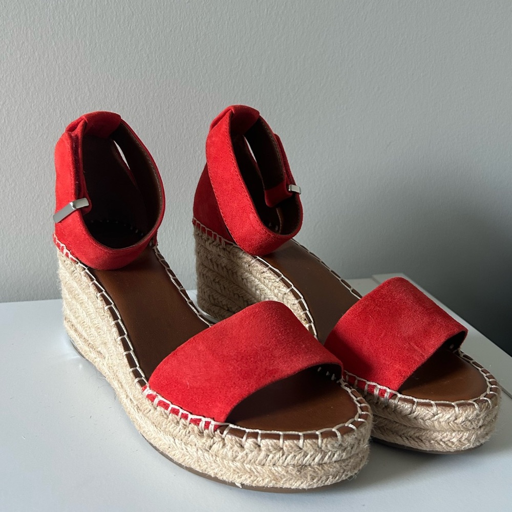 Franco Sarto Clemens Espadrille Wedge Sandals